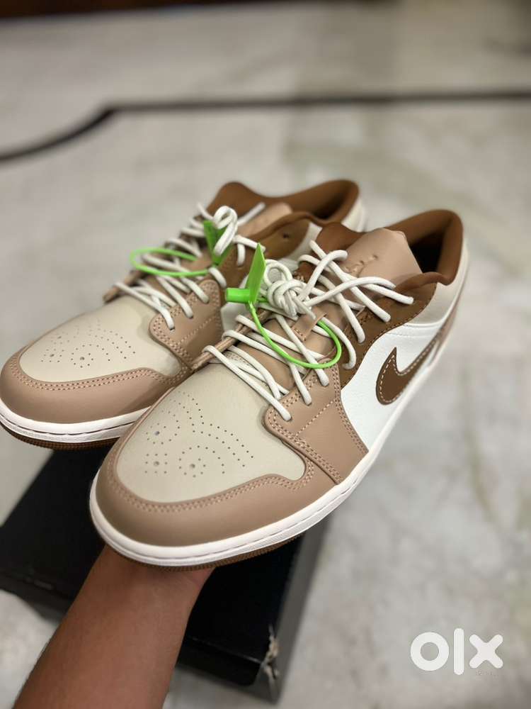 New Air Jordans 1 low British Tan UK. 9
