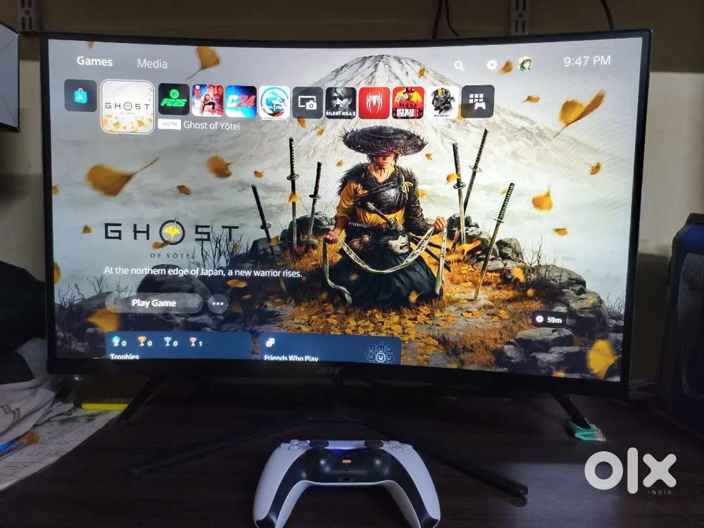Acer nitro 27inch curved gaming monitor 180hz fhd