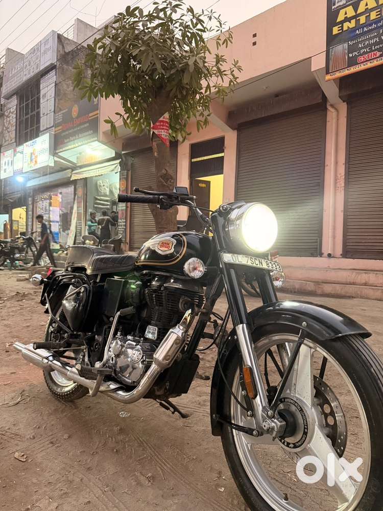Bullet X silver 350cc Nov-2022 converted standard