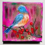 Canvas acrylic painting