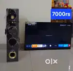 TV and speaker
