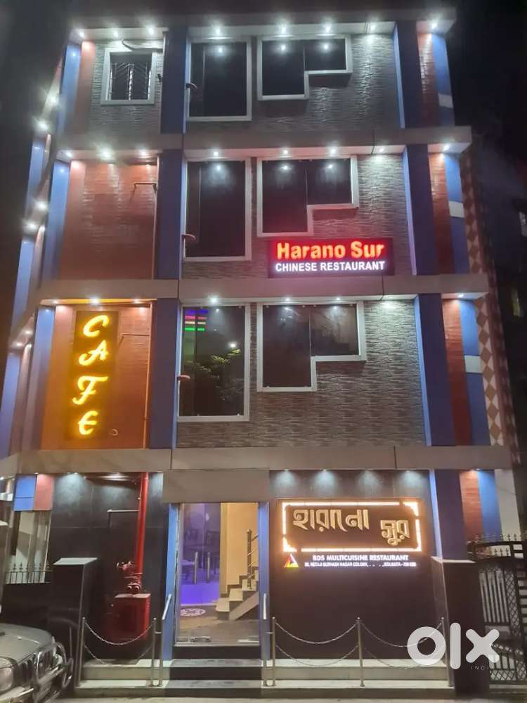 Haranosur restaurant and cafe bar setup ready to go.on road embypass