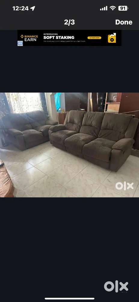 5 seater recliner sofa