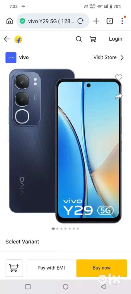 Vivo y29 5g phone 1 manth Old
