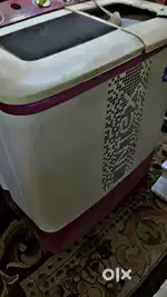 Intex 6.5 kg semi automatic washing machine and two burner gas stove