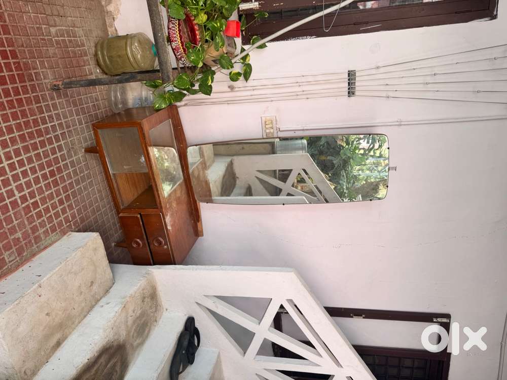 Dressing table with mirror