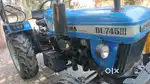 Sonalika DI-745 with 5000 Litre tanker trolley