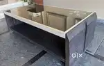 Modern Wooden Coffee Table with mirror