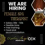 Female spa therapist vacancy in Ernakulam