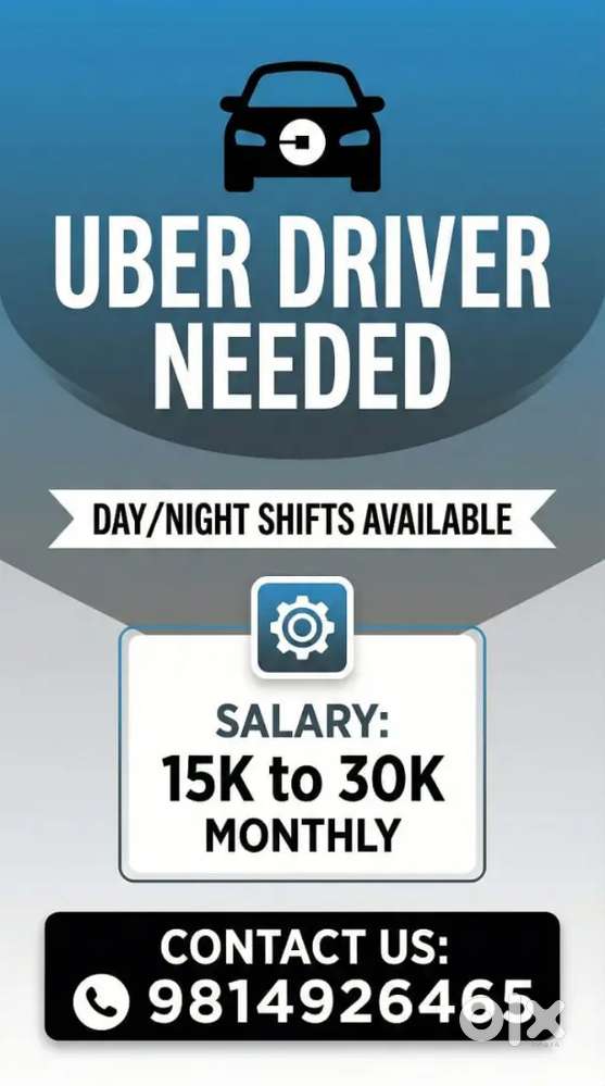 Drive chahiye cab ke liye uber me delhi ncr me