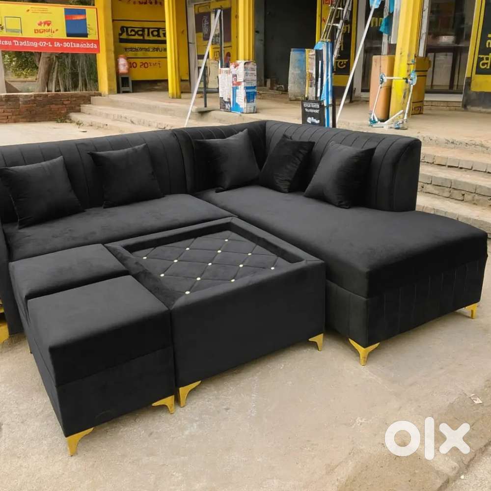Brand new l shape sofa set
