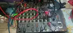 6 chainal saund DJ mixer mic singing