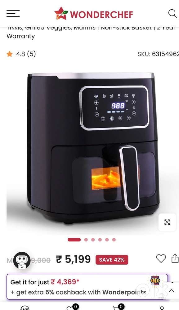 Wonder Chef air fryer