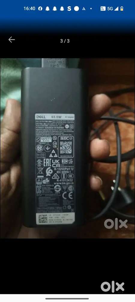 Laptop charger c type