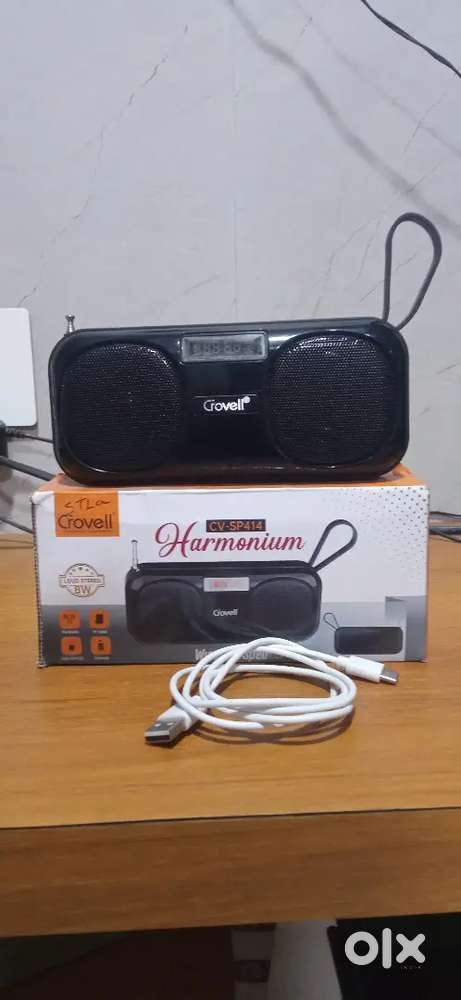 Wireless speaker with USB, radio