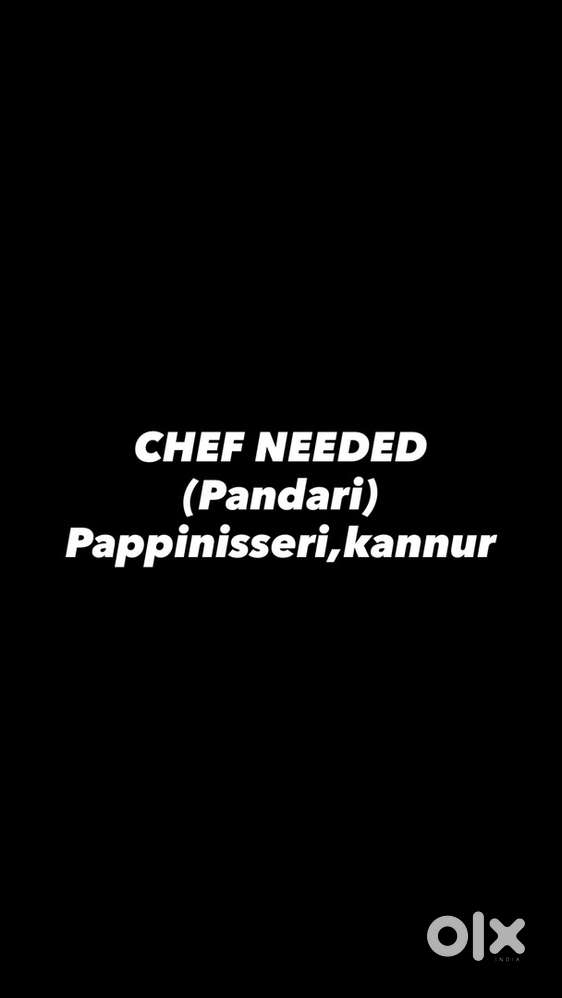 Restaurant main chef (pandari)