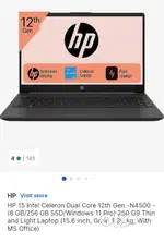 Laptop with attached charger