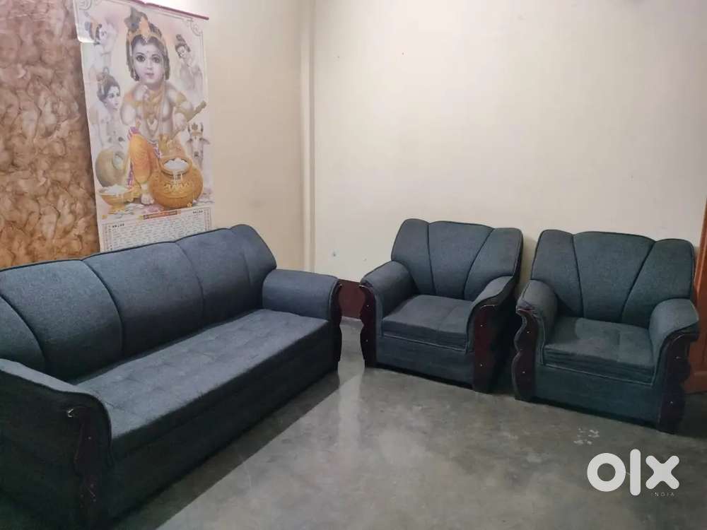 Wooden Sofa 5 seater