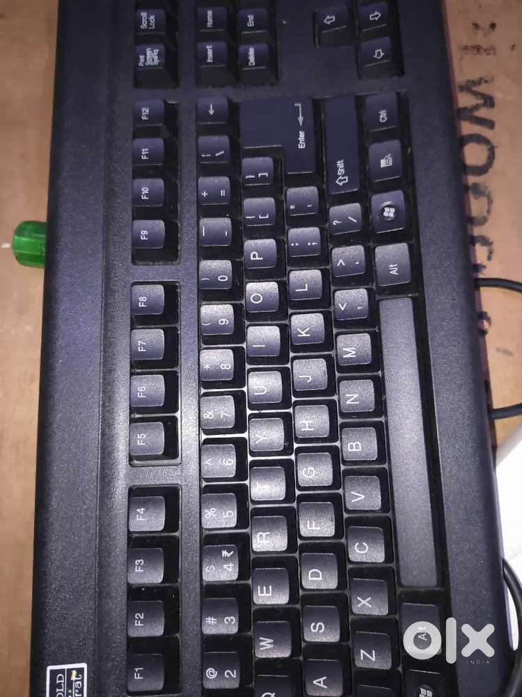 In UNUSED Condition TVS Gold  Mechanical Wired Keyboard