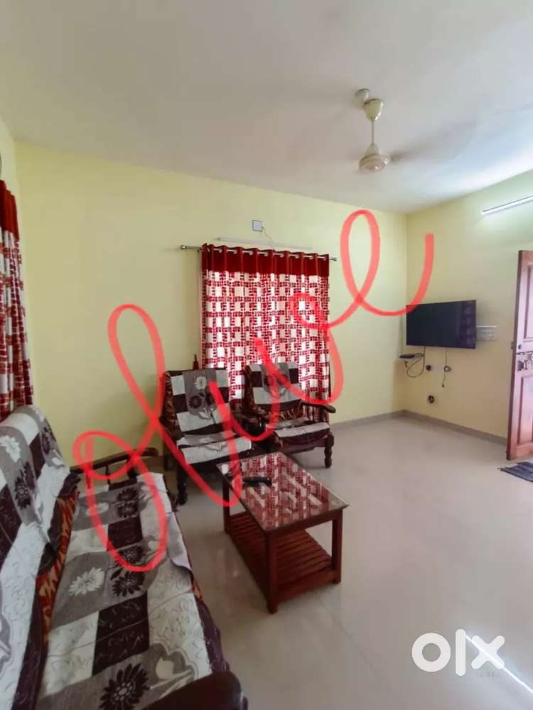 Fully Furnished 3bhk Villa for rent Aluva Chunagamveli near Rajagiri