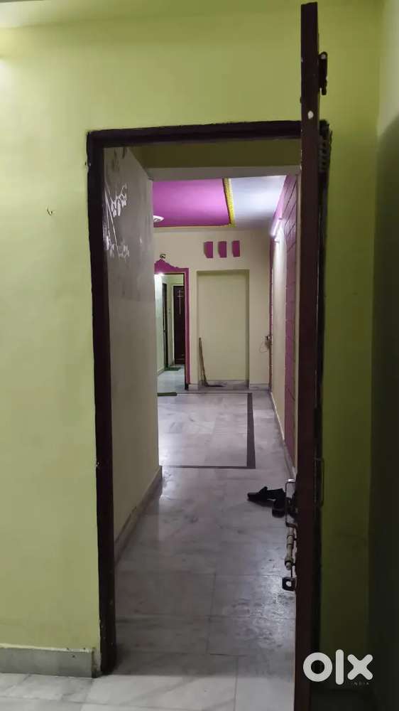 Semi Furnished 2BHK Flat , Road side facing