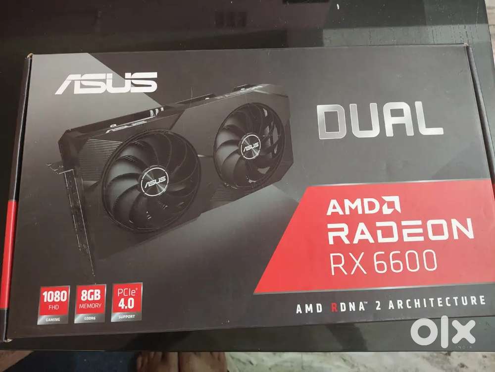 AMD RX 6600 graphics card new condition