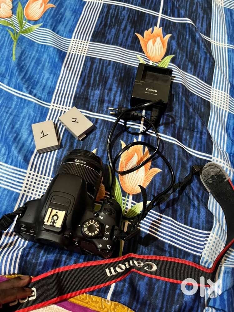 Canon 700d (18:55lence), dual battery,charger,bag