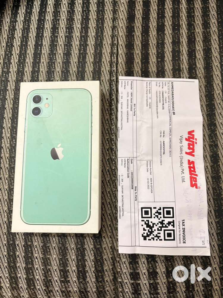 Iphone 11, 128 Gb, Teal Colour