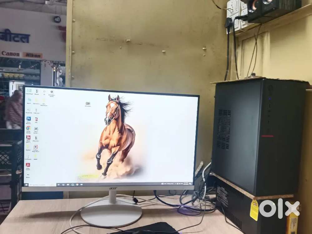 FULL COMPUTER SETUP 27 inch Acer monitor