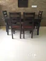 Four Seater Dining Table with Granite Top