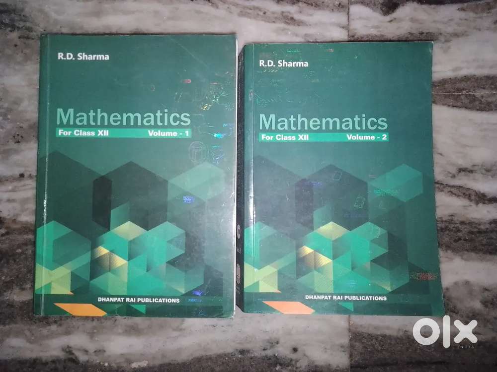 RD Sharma Mathematics Vol-1 and 2