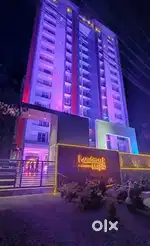 3bhk semi furnished flat for rent  at olavanna