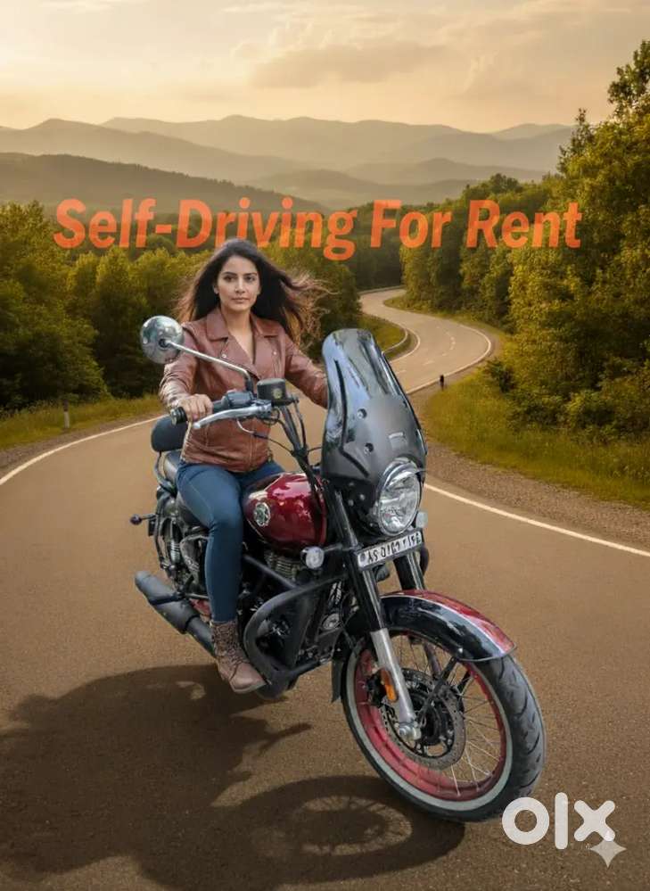 Royal Enfield goan classic 350 on Self-Driving