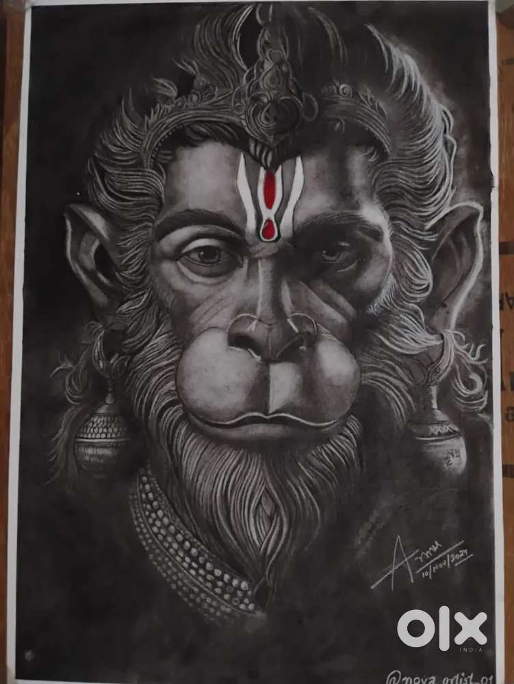 Hanuman painting