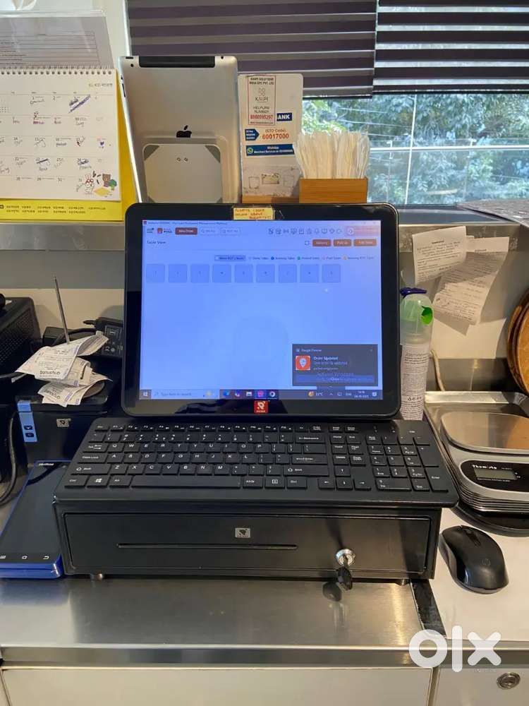 Raiserpos 7th gen Touch POS Terminal with Cash Drawer And Printer