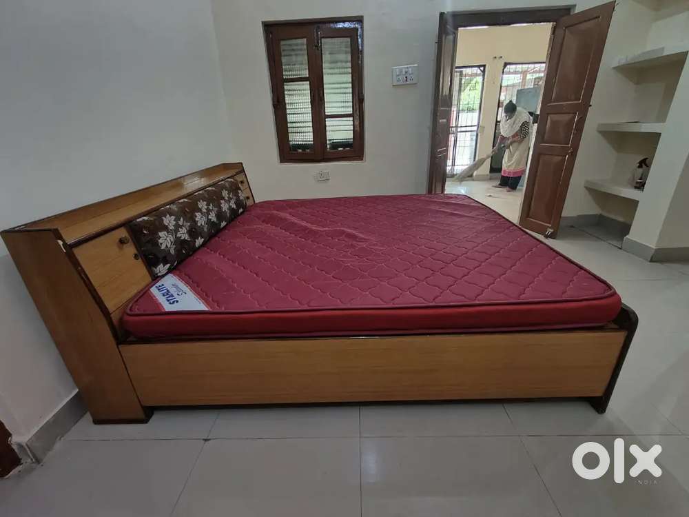 DOUBLE BED [ Teak Wood ]
