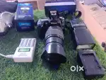 NIKON D90 CAMERA+LANCE+FLASH+CHARGER+BATRRY+FULL STUP