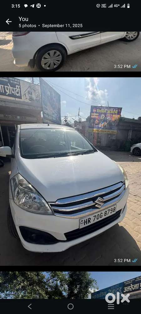 Maruthi suzki Ertiga 2016 4 tyar new 2 key new services ha new car ha
