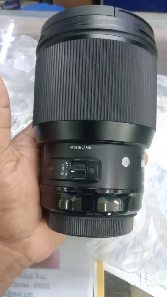 Sigma 85 1.4 Art Canon brand new lens