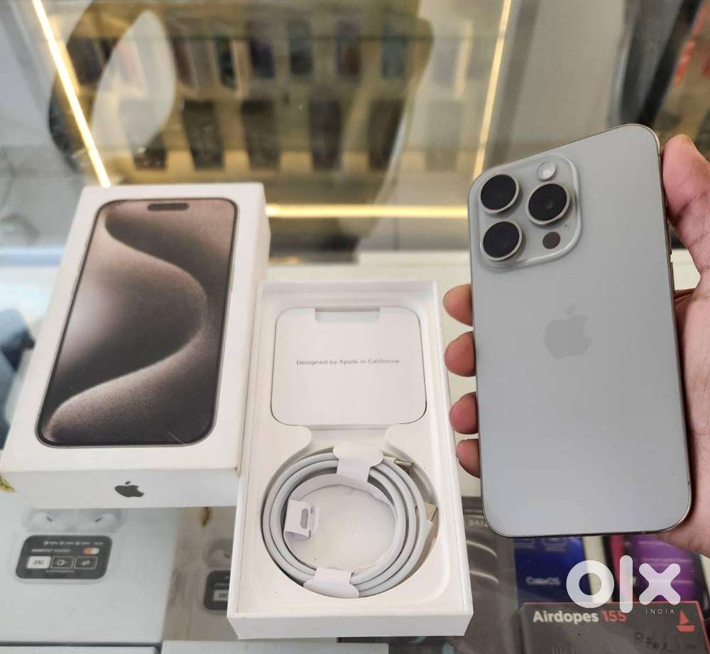 Selling iPhone 15 Pro Open Box Piece, 98% Battery with Variant 128 GB.
