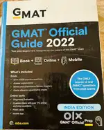 GMAT books 2022 edition for sale