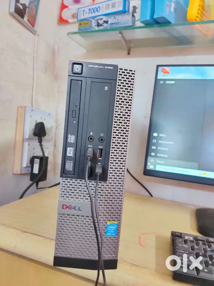 Dell i5 4th generation 8gb ram 256 gb SSD desktop with acer 22 inch mo