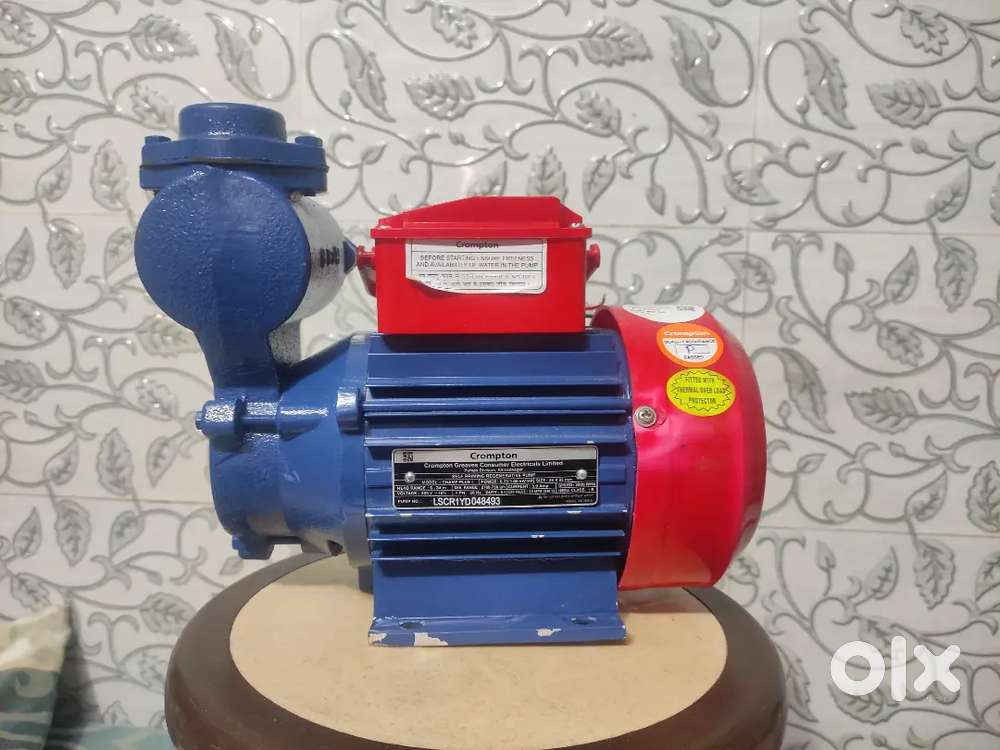 Crompton brand new 1 hp water pump unused condition.