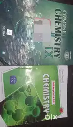 Concise Chemistry class 9 and answer key book