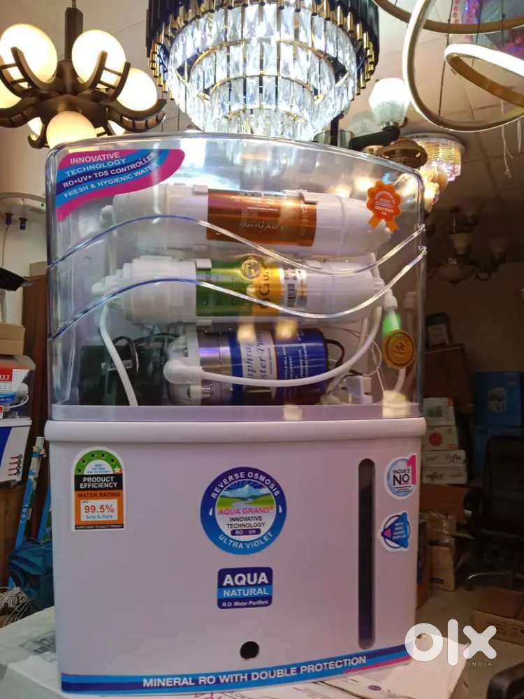 Pure Zink Copper Alkaline Ro water purifier with 2 years warranty