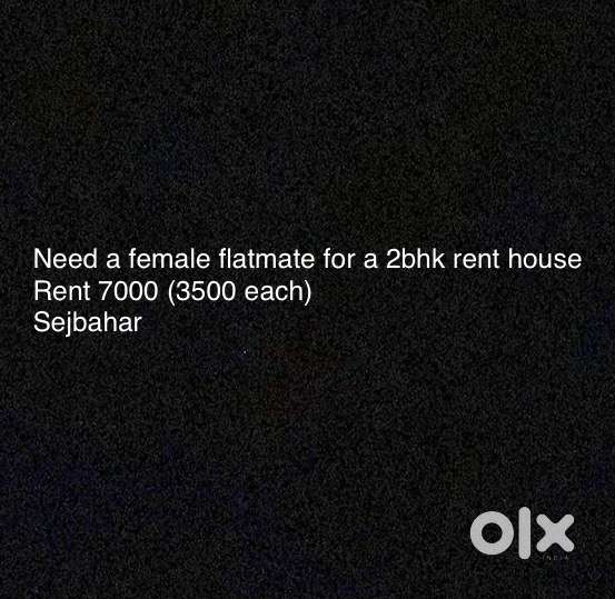 Need female flatmate