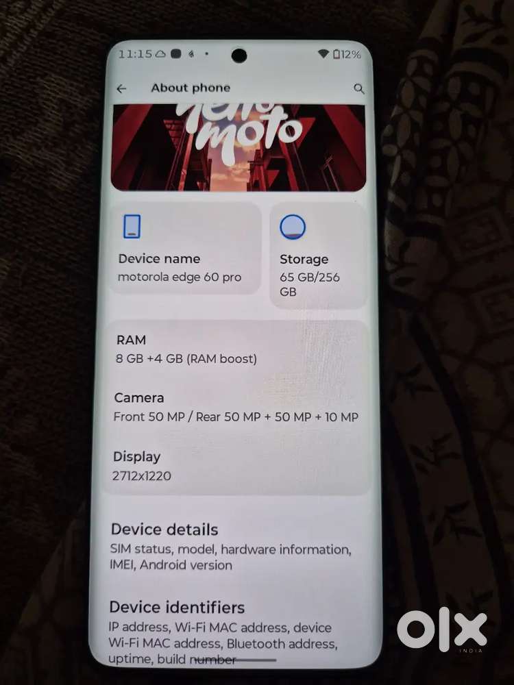 Motorola edge 60 pro 256 gb