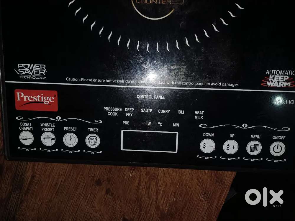 Prestige PIC 6.1 V3 PIC 2200 Watts Induction Cooktop