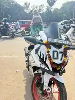 White new condition bike