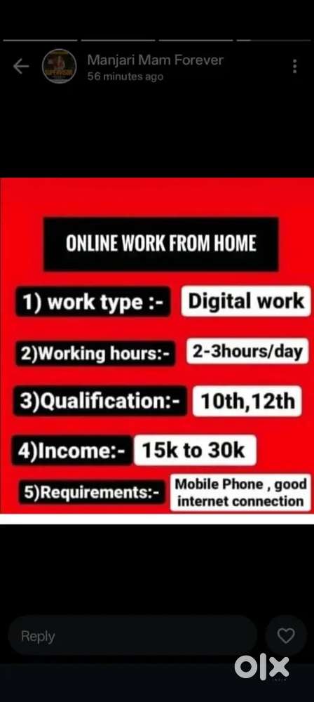 Work from home digital business